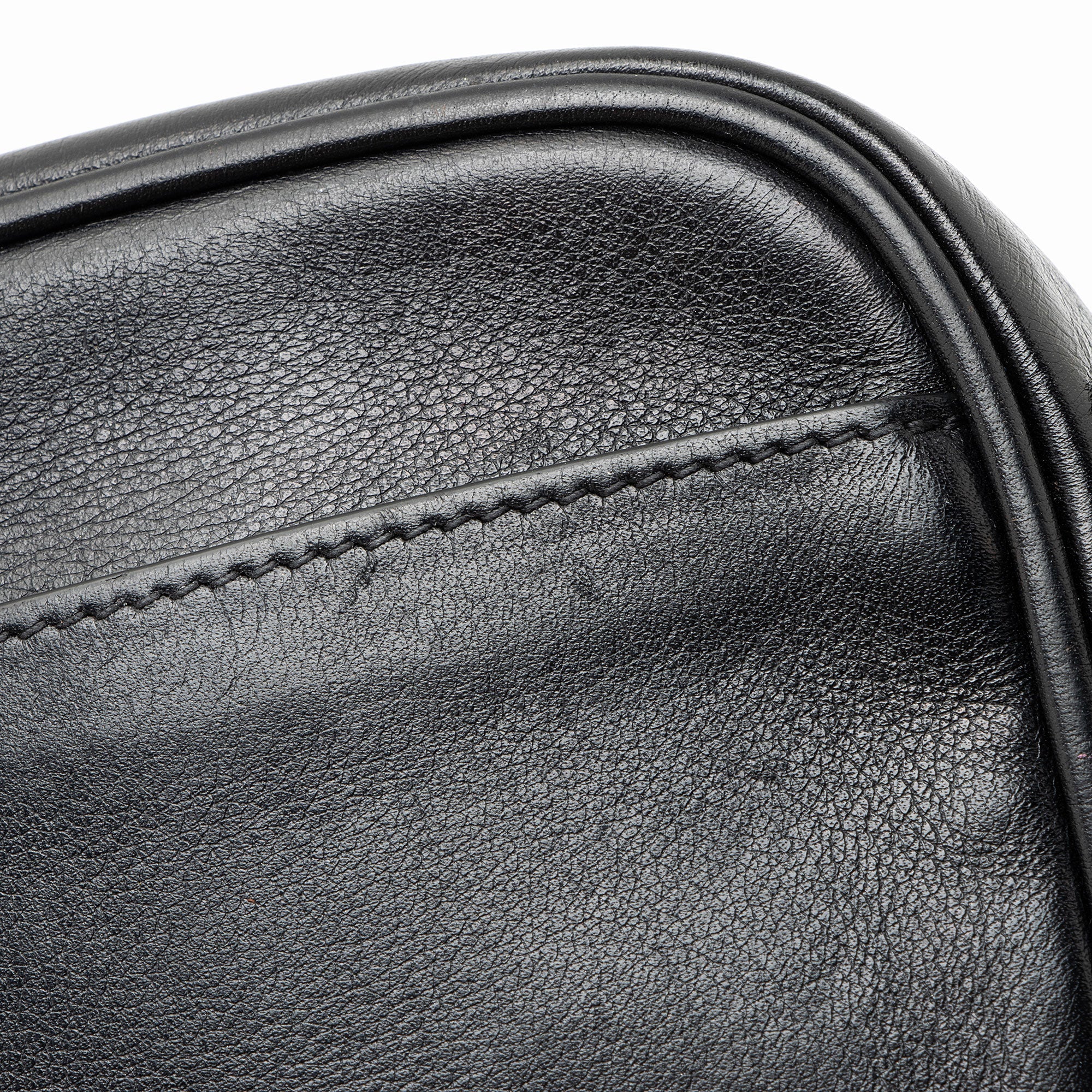 Saint Laurent Heart Studded Leather Monogram Blogger Bag