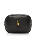 Saint Laurent Lambskin Calypso Mini Cosmetic Pouch (SHF-Ursi0c)