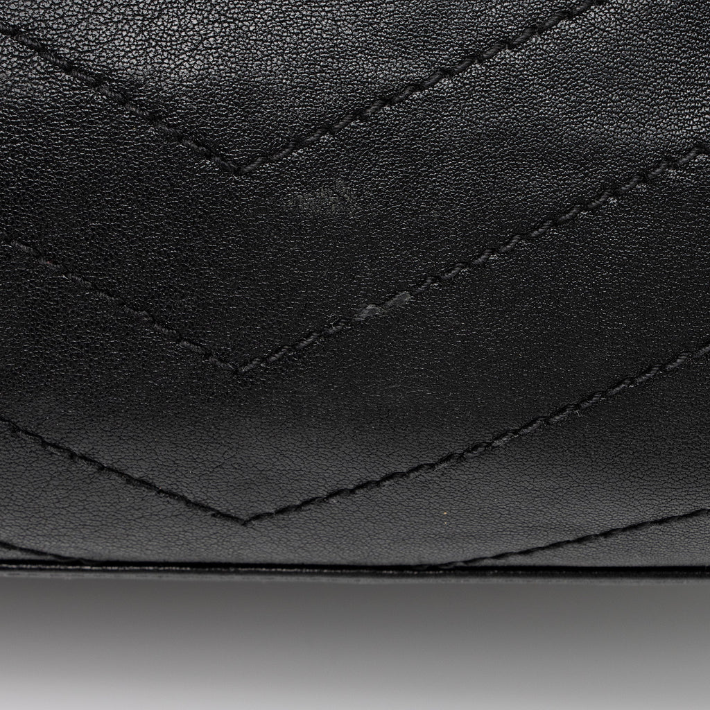 Saint Laurent Lambskin Large Monogram Nolita Bag (SHF-23575)
