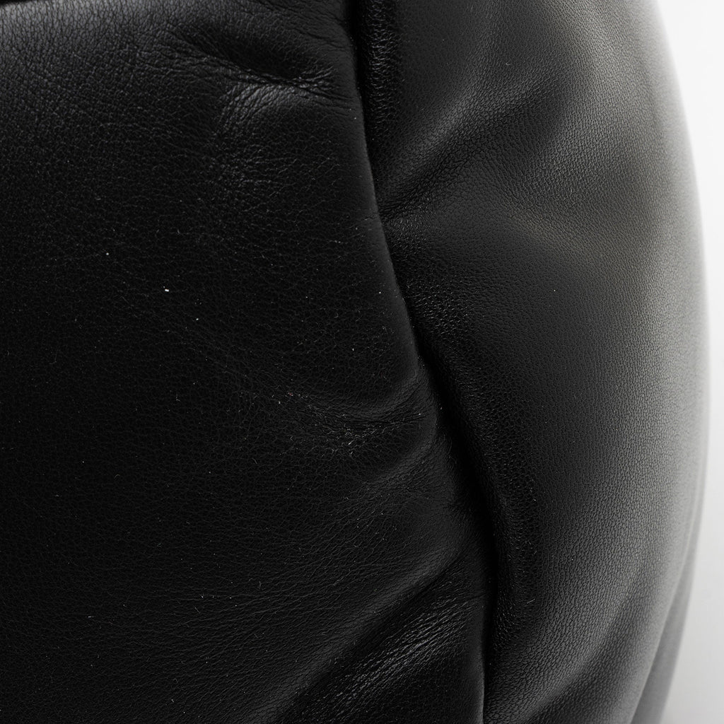 Saint Laurent Lambskin Logo Puffer Duffle