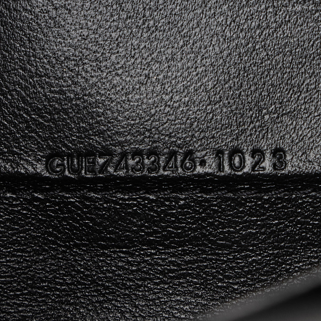 Saint Laurent Lambskin Matelasse Carre Monogram Cassandre Wallet on Chain