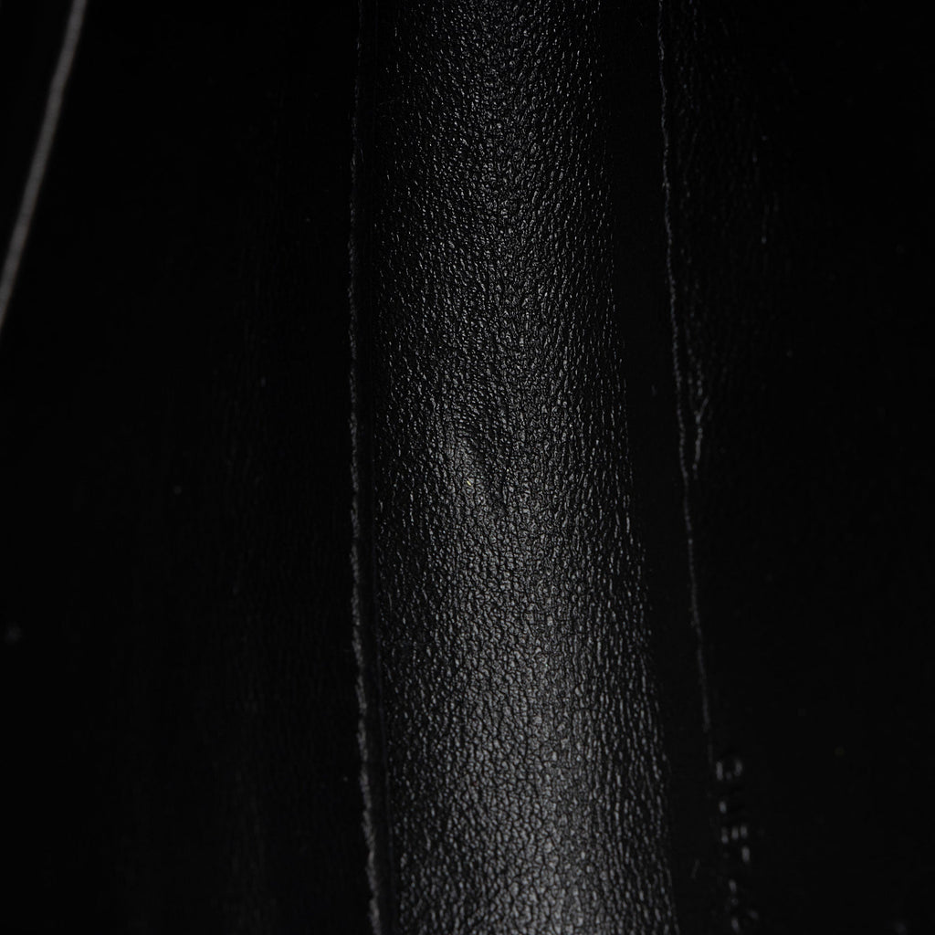 Saint Laurent Lambskin Matelasse Carre Monogram Cassandre Wallet on Chain