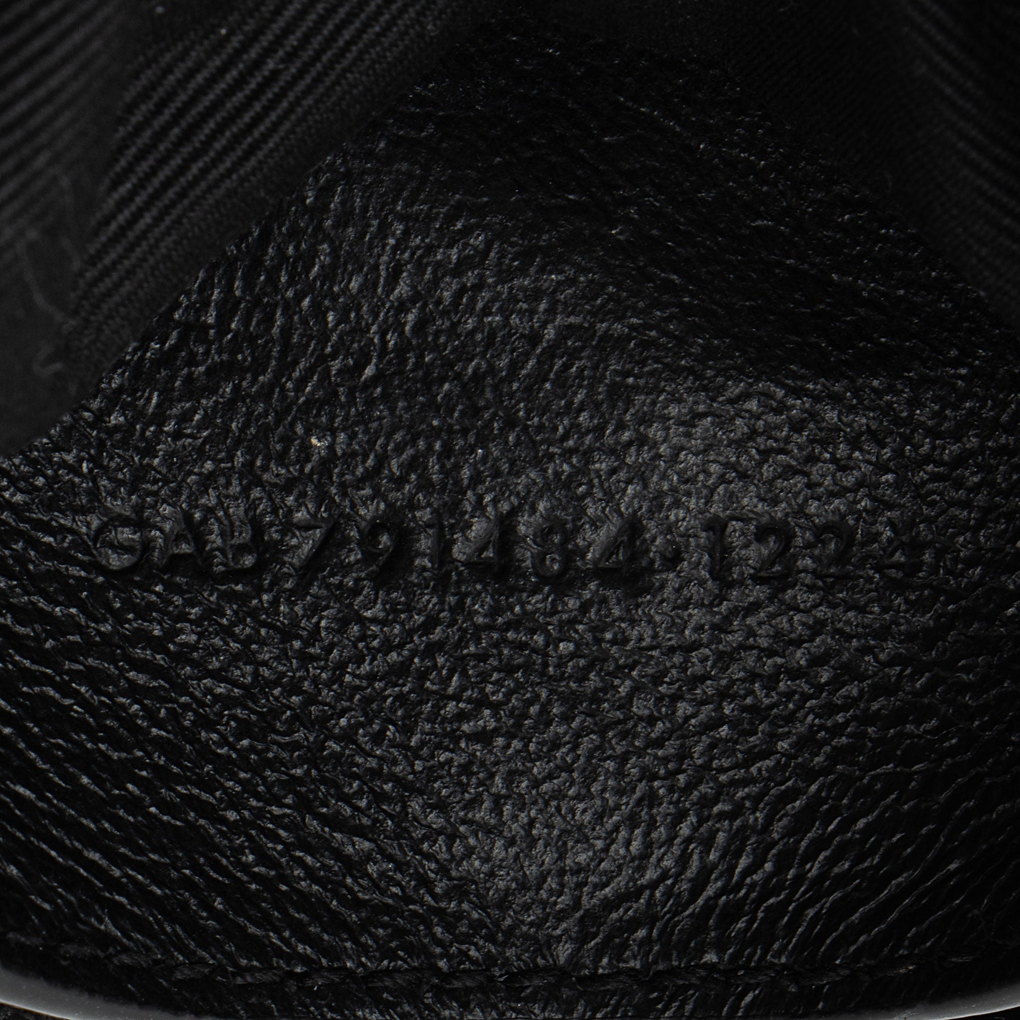 Saint Laurent Lambskin Monogram Calypso Mini Hobo