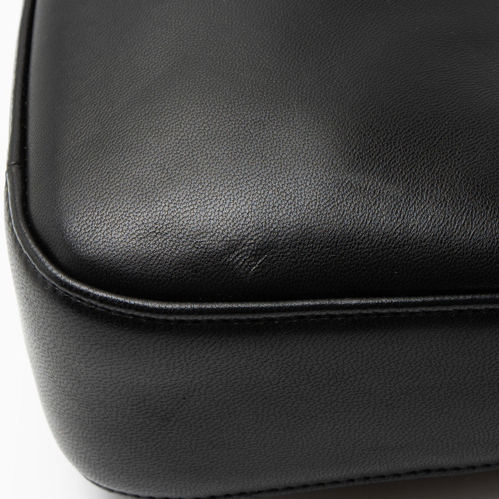 Saint Laurent Lambskin Monogram Calypso Mini Hobo
