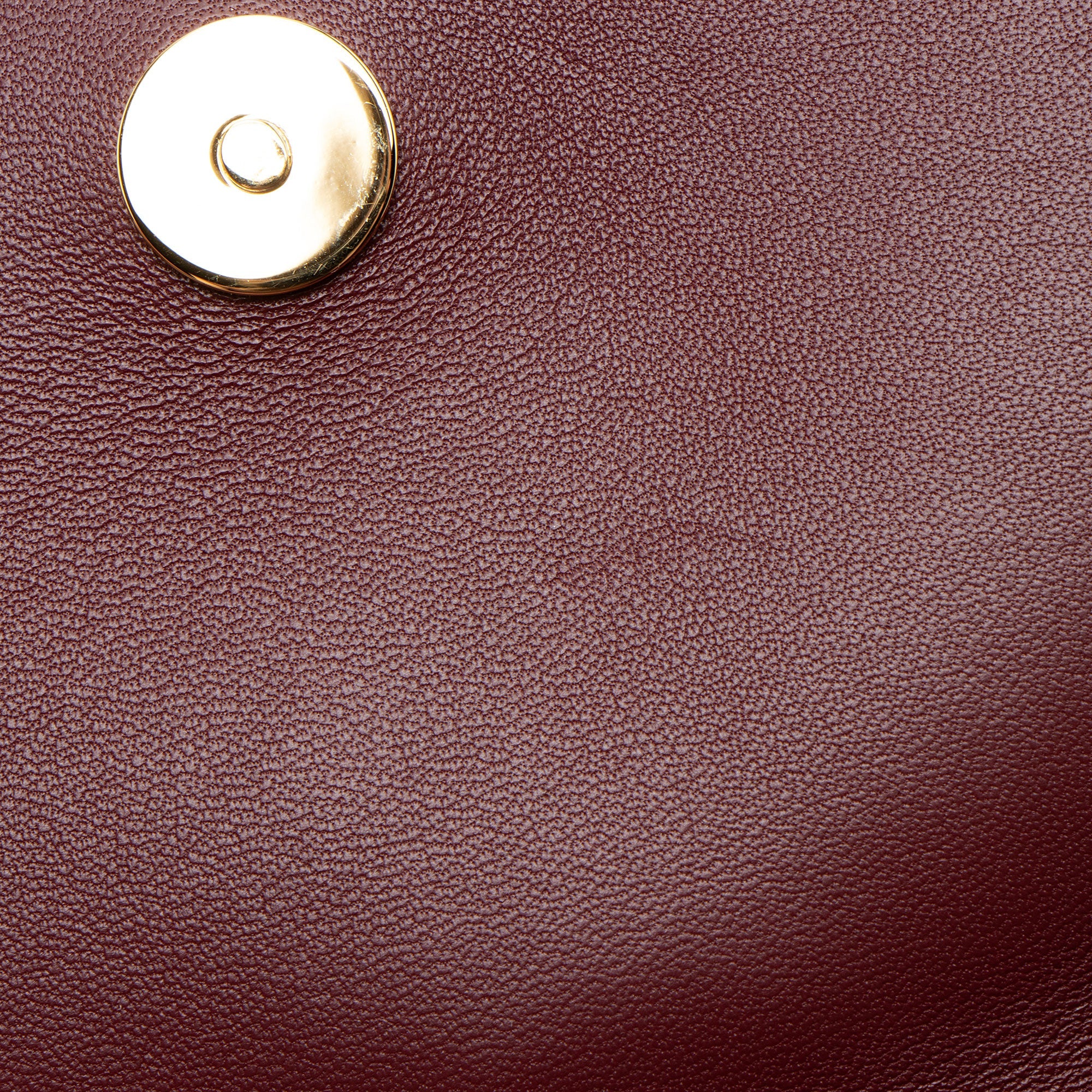 Saint Laurent Lambskin Monogram Calypso Small Shoulder Bag