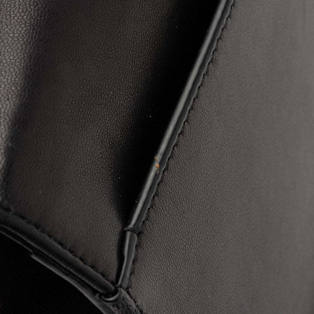 Saint Laurent Lambskin Monogram Gaby Chain Envelope Bag (SHF-KQUxzQ)
