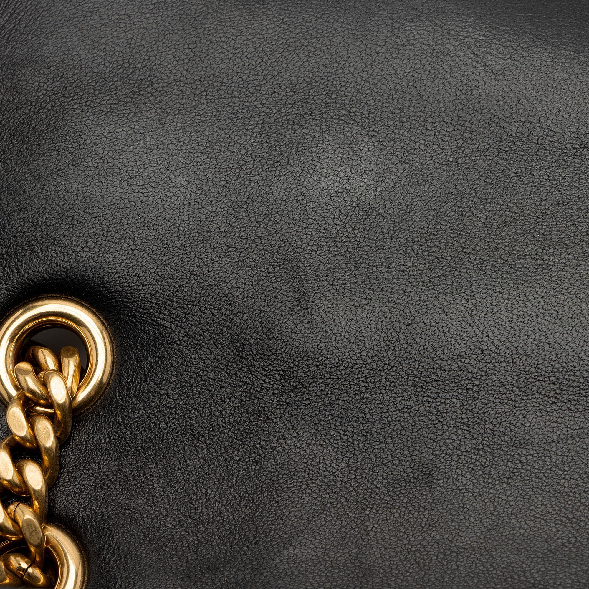 Saint Laurent Lambskin Monogram Jamie Chain Medium Shoulder Bag (SHF-amMtT9)
