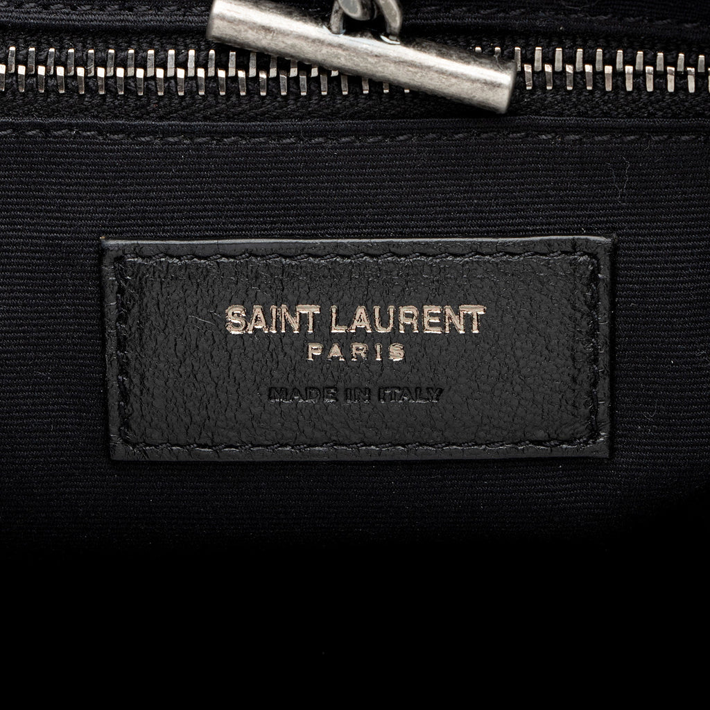 Saint Laurent Lambskin Monogram Nolita Medium Flap Bag