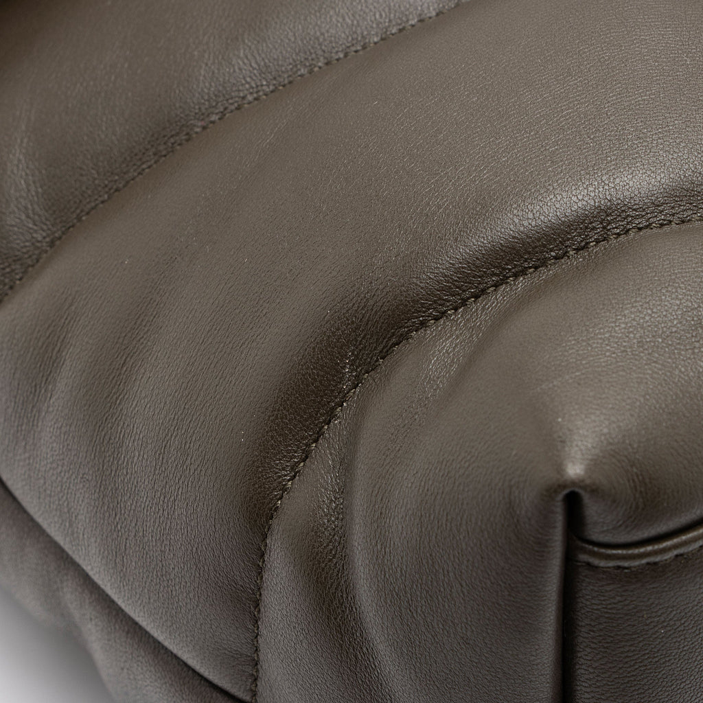 Saint Laurent Lambskin Monogram Puffer LouLou Medium Shoulder Bag (SHF-sxPbmV)