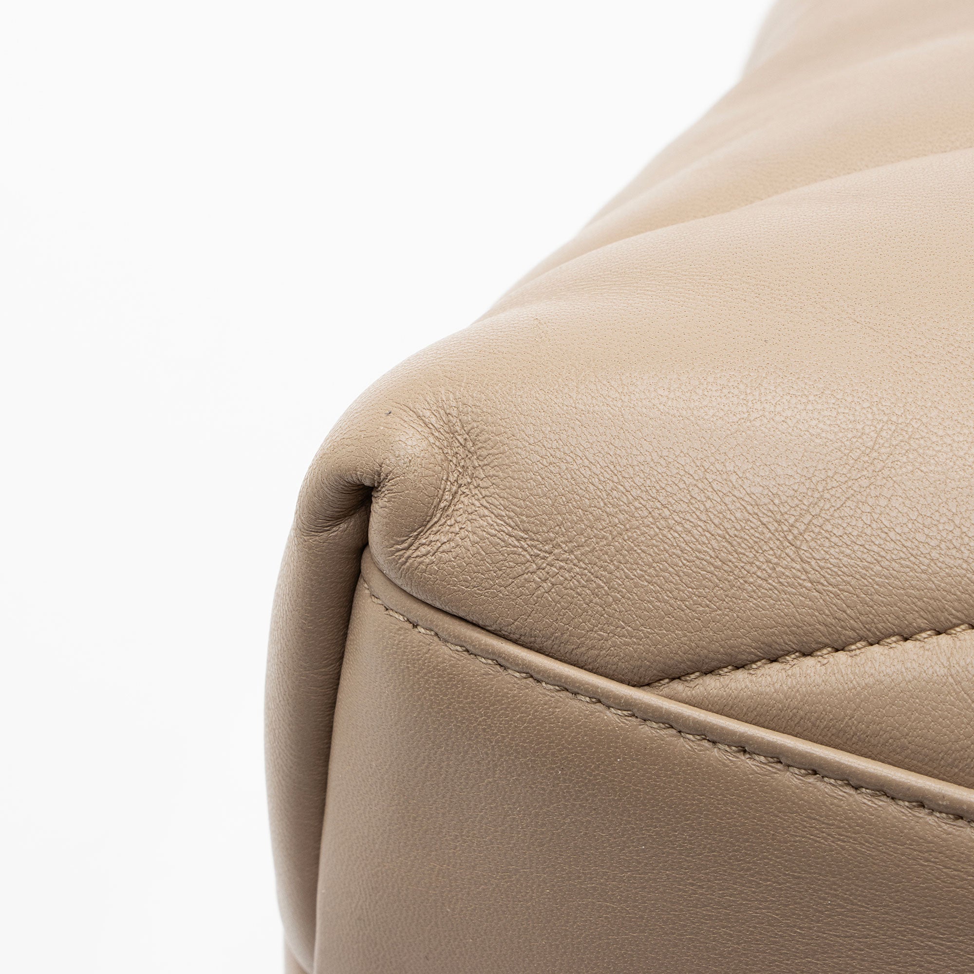 Saint Laurent Lambskin Monogram Puffer LouLou Medium Shoulder Bag