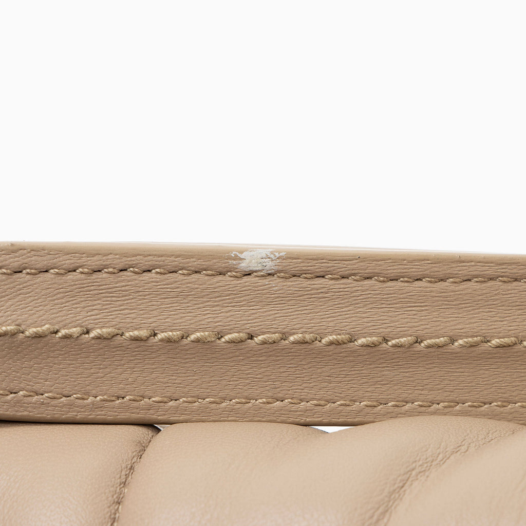 Saint Laurent Lambskin Monogram Puffer LouLou Medium Shoulder Bag