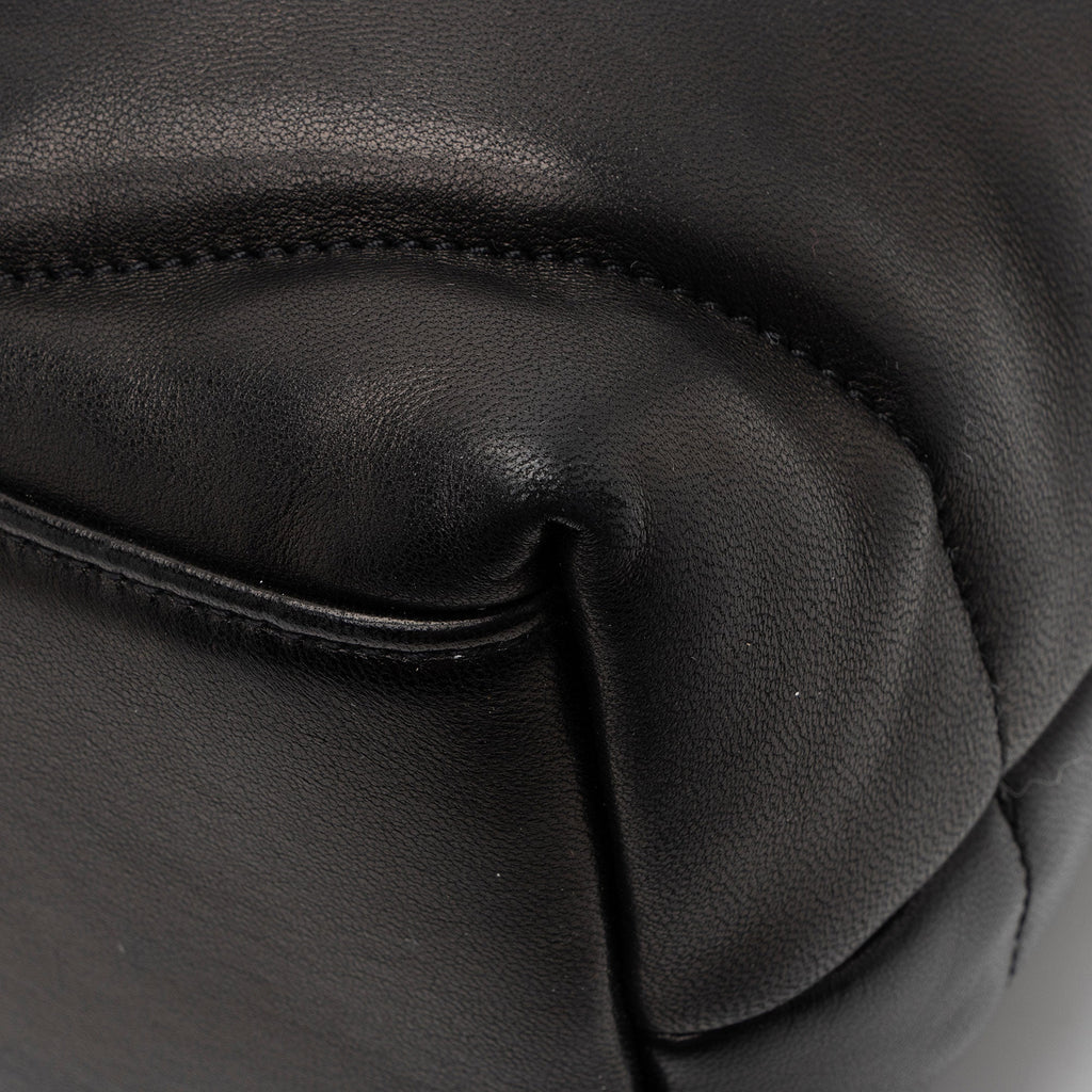 Saint Laurent Lambskin Monogram Puffer LouLou Medium Shoulder Bag