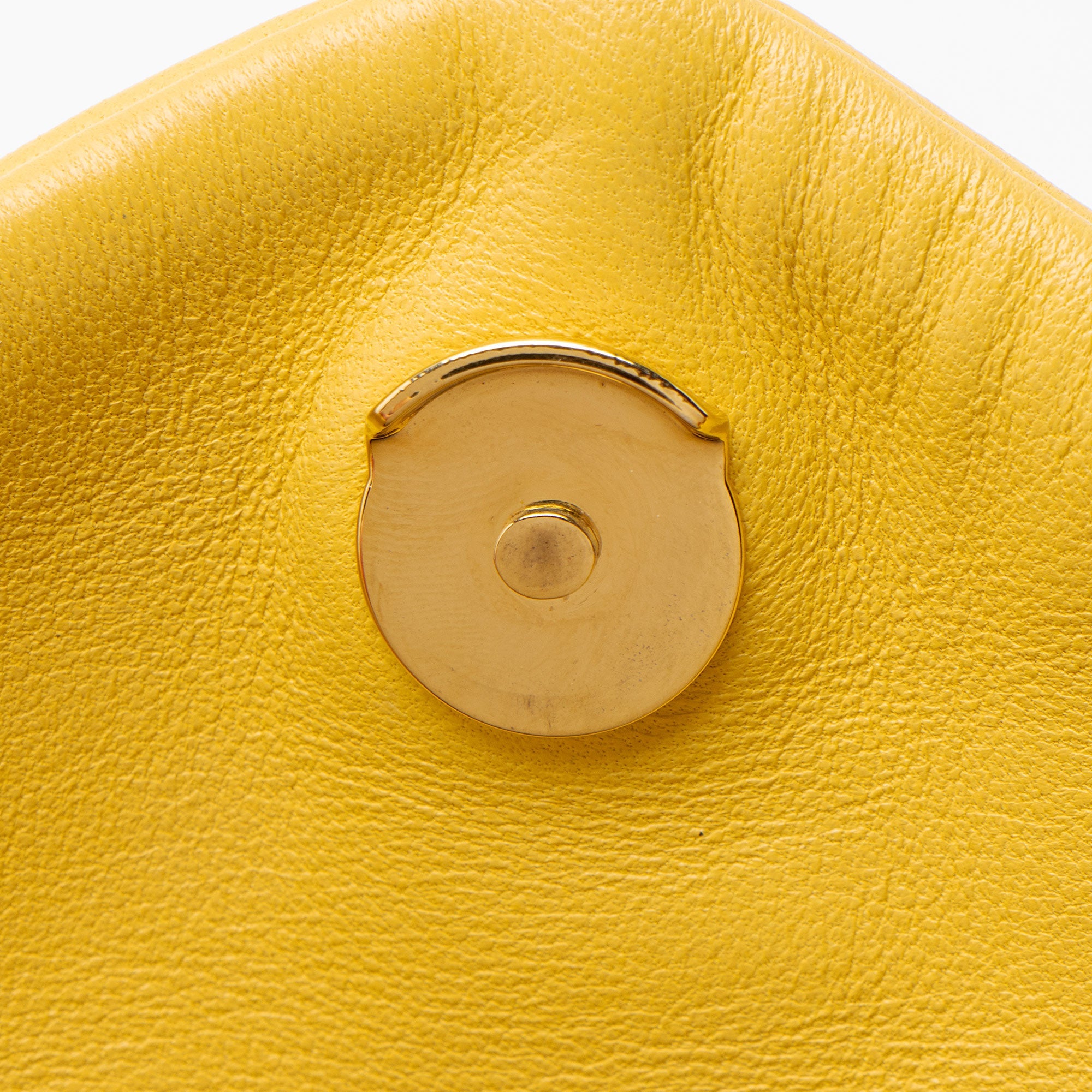 Saint Laurent Lambskin Monogram Puffer LouLou Small Clutch