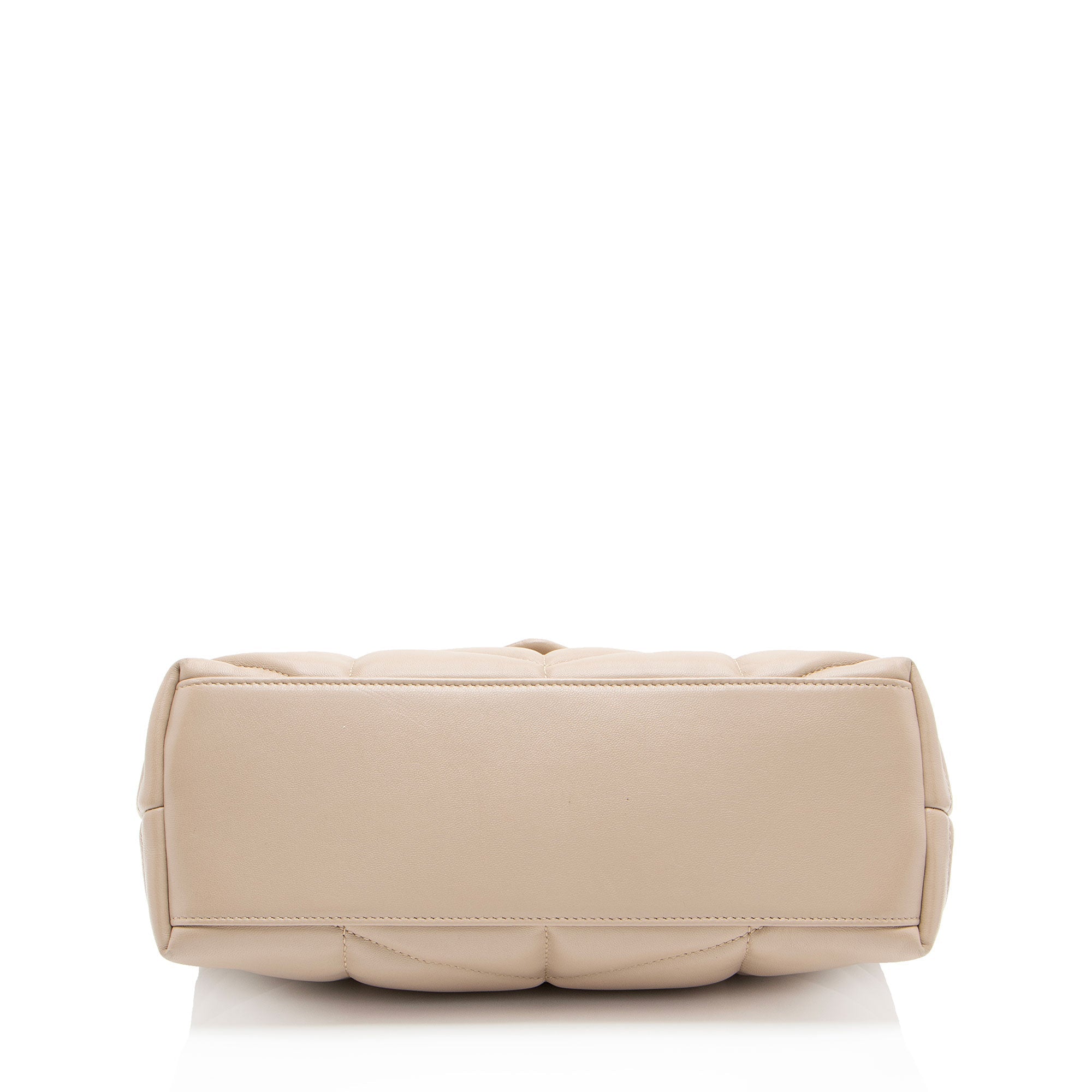 Saint Laurent Lambskin Monogram Puffer LouLou Small Shoulder Bag