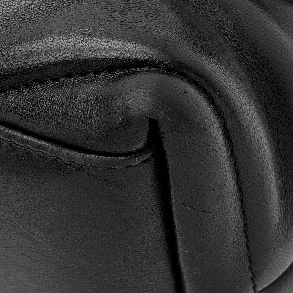 Saint Laurent Lambskin Monogram Puffer LouLou Small Shoulder Bag