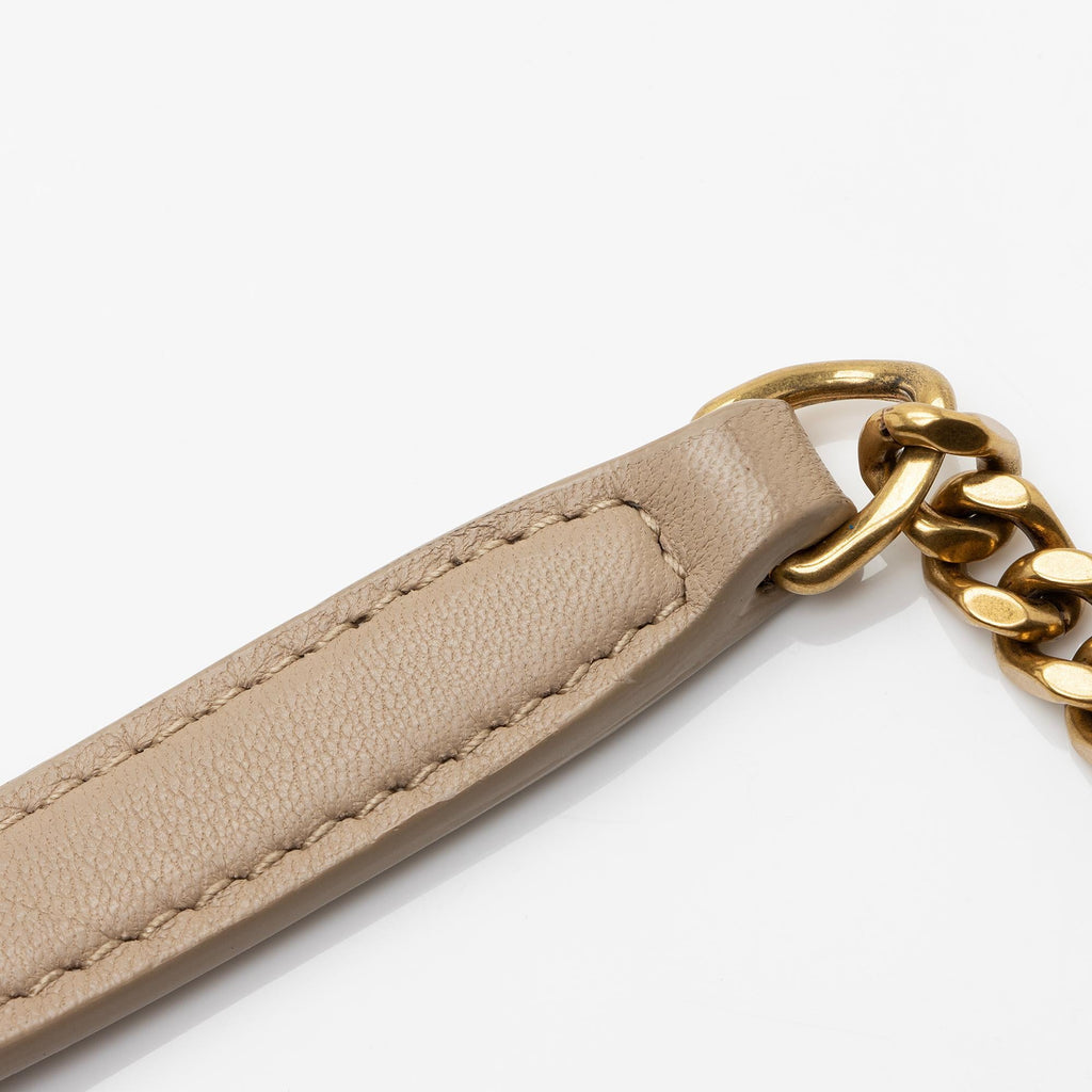 Saint Laurent Lambskin Monogram Puffer LouLou Toy Shoulder Bag