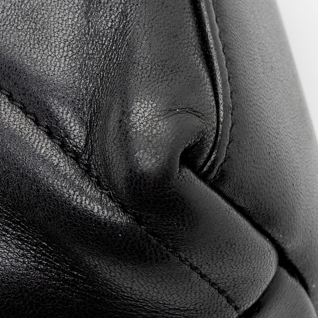 Saint Laurent Lambskin Monogram Puffer LouLou Toy Shoulder Bag