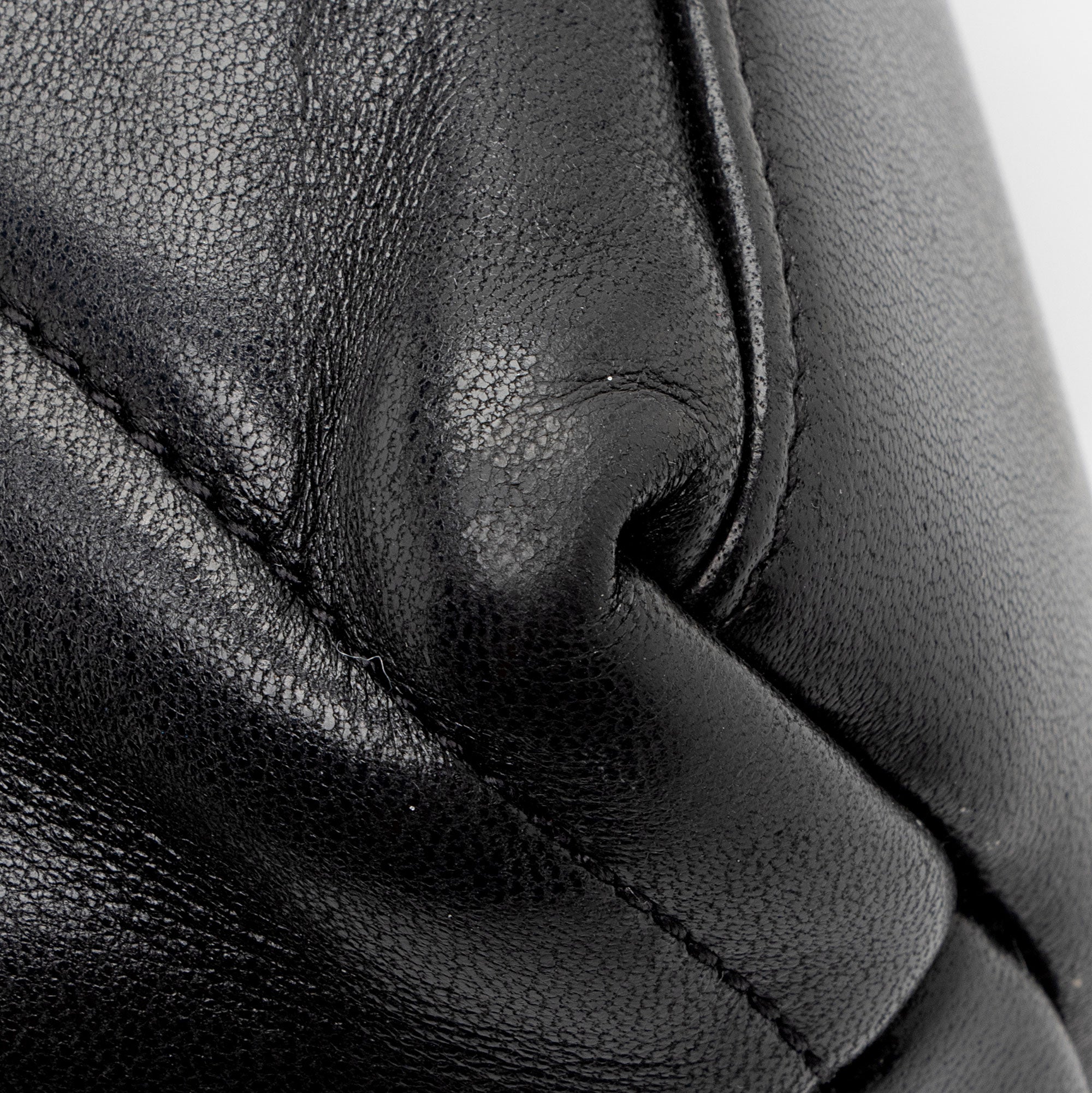 Saint Laurent Lambskin Monogram Puffer LouLou Toy Shoulder Bag