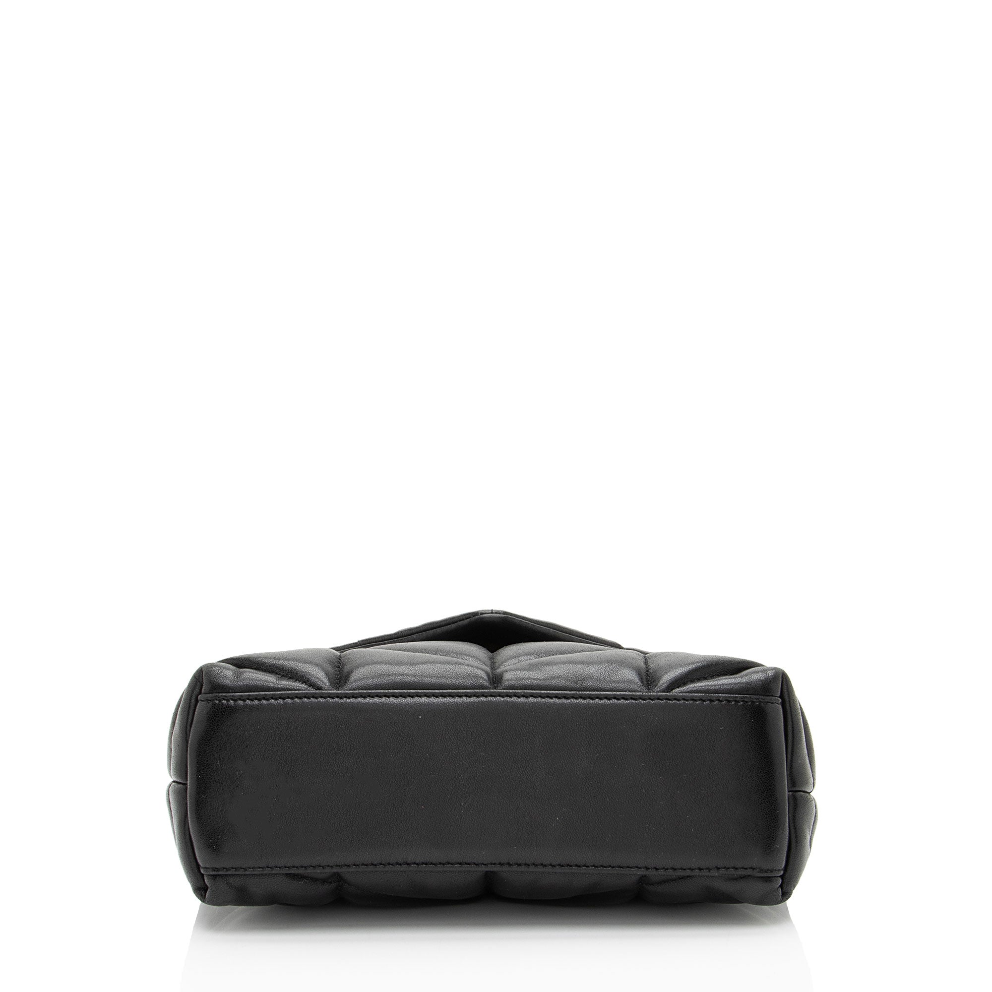 Saint Laurent Lambskin Monogram Puffer LouLou Toy Shoulder Bag