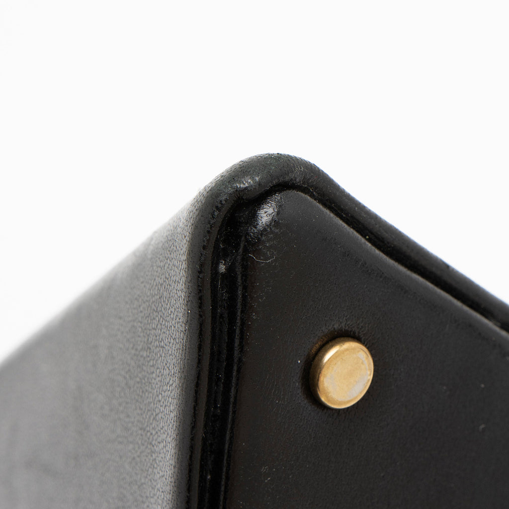 Saint Laurent Lambskin Monogram Pyramid Clutch