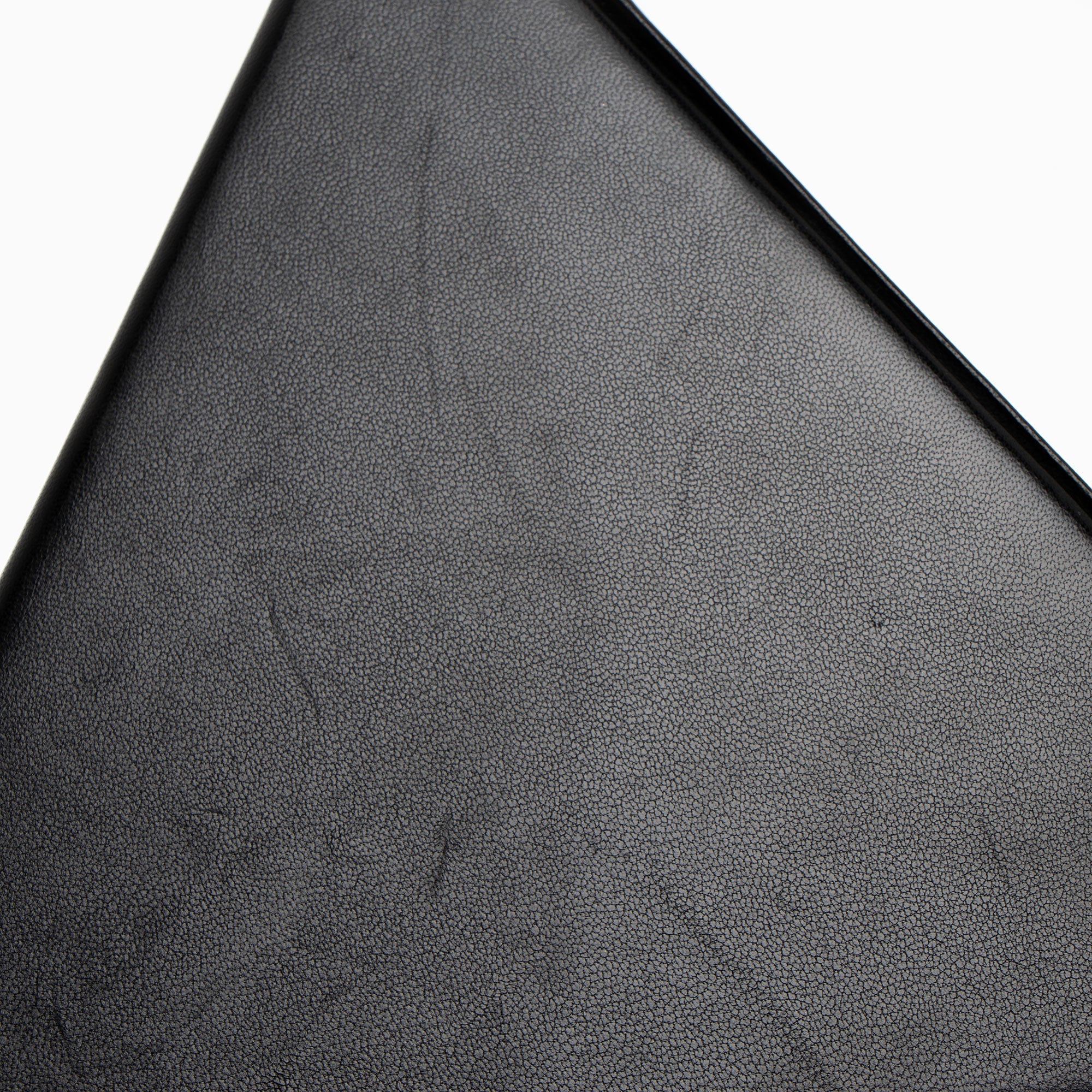 Saint Laurent Lambskin Monogram Pyramid Clutch