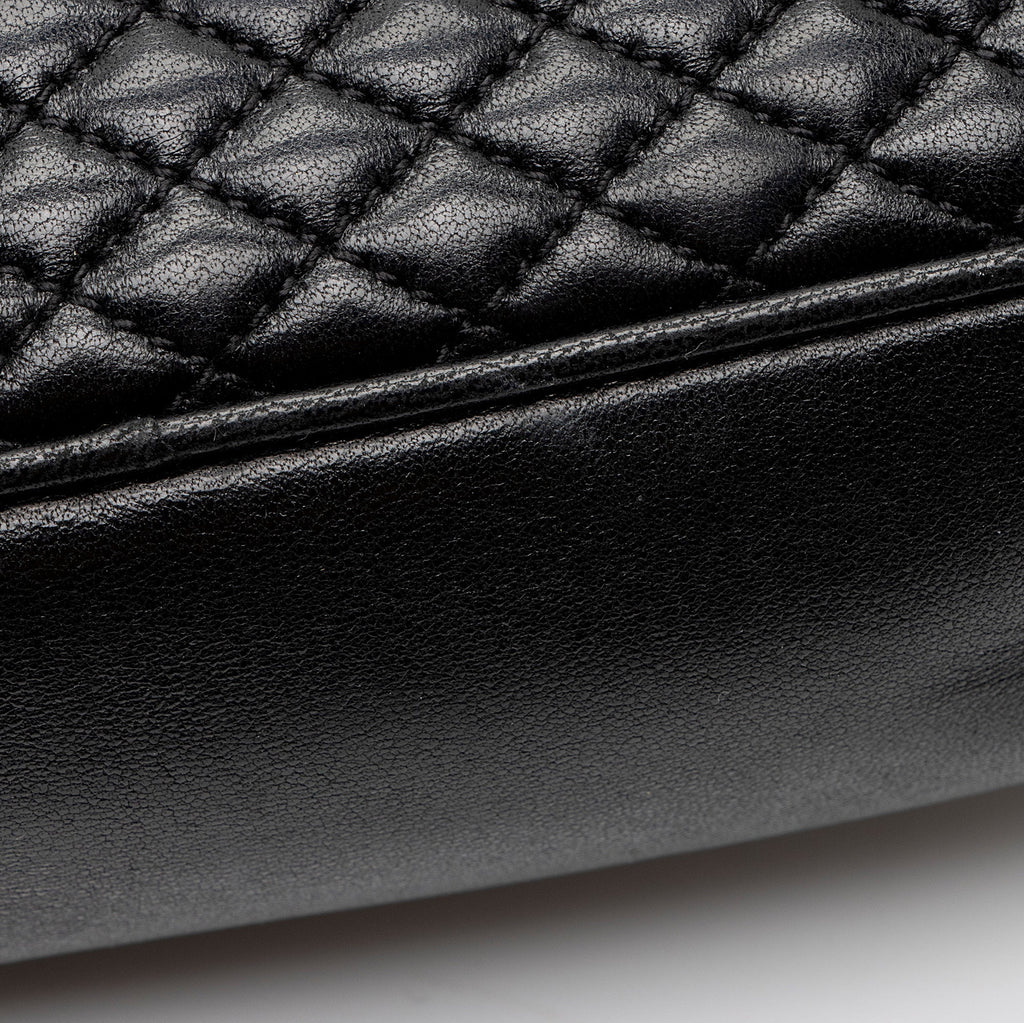 Saint Laurent Lambskin Monogram Victoire Camera Bag (SHF-0P9i8L)