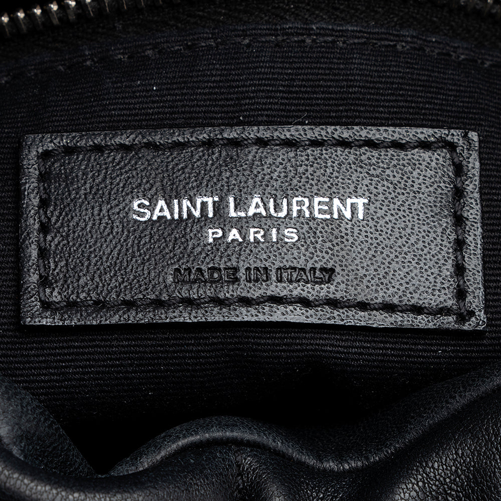 Saint Laurent Lambskin Puffer LouLou Small Shoulder Bag (SHF-18672)
