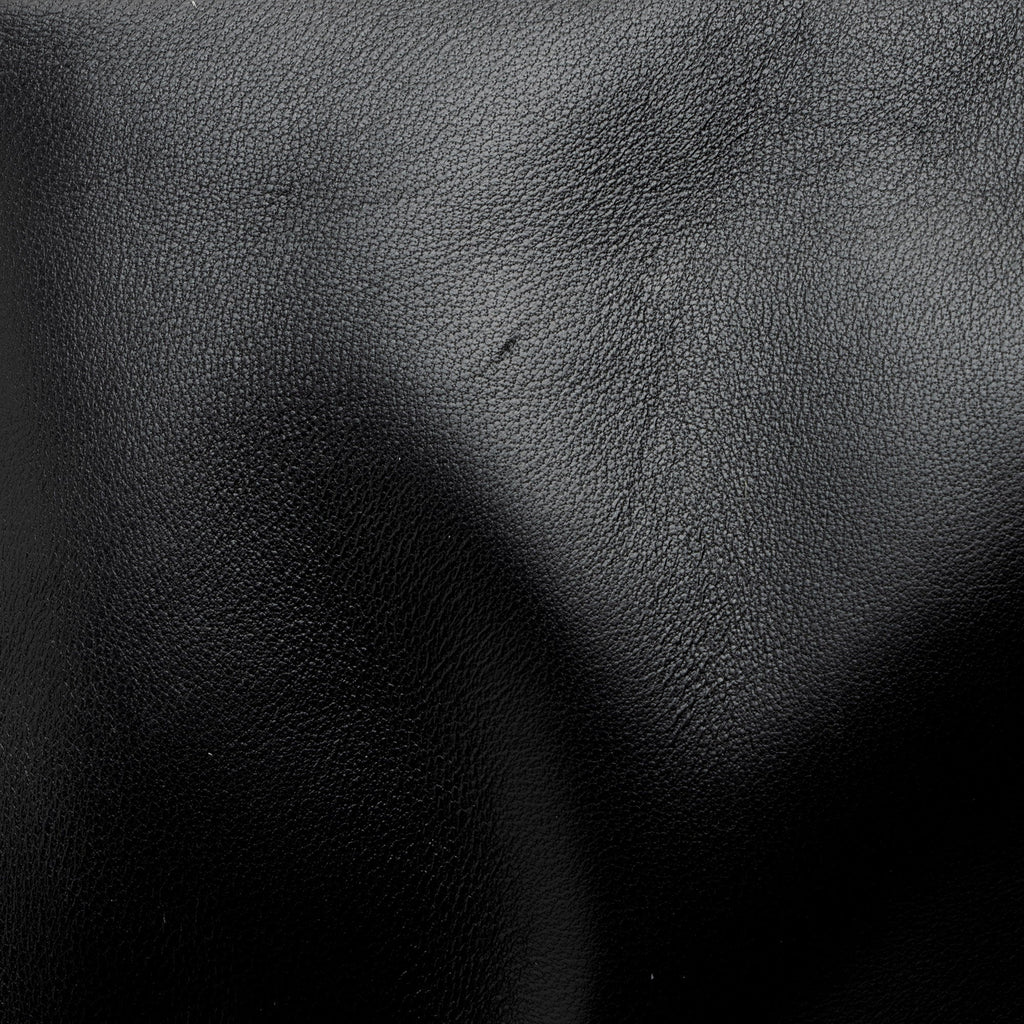 Saint Laurent Lambskin Logo Puffy Pouch