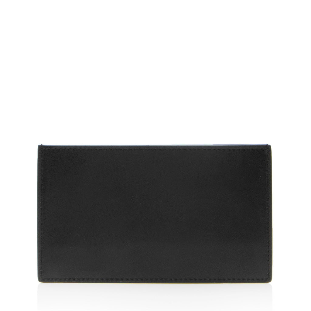 Saint Laurent Leather Card Case Insert