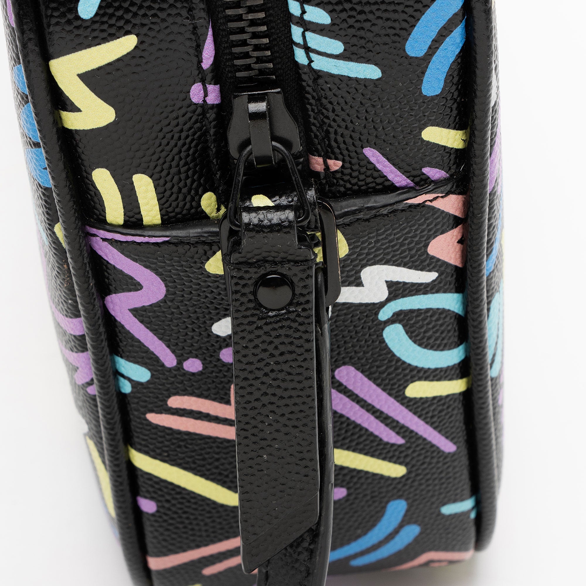 Saint Laurent Leather Graffiti Lou Camera Bag