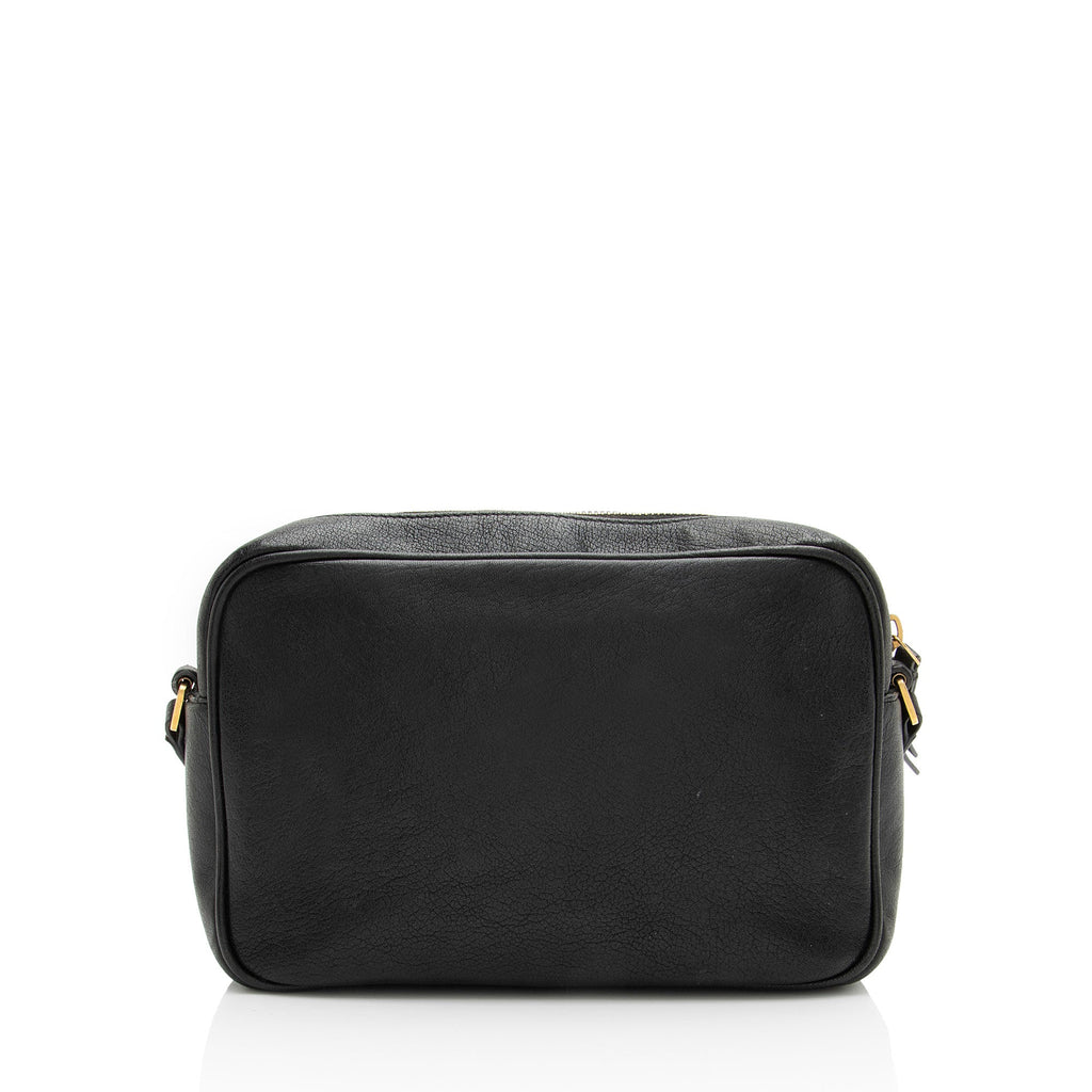 Saint Laurent Leather Monogram Lou Camera Bag