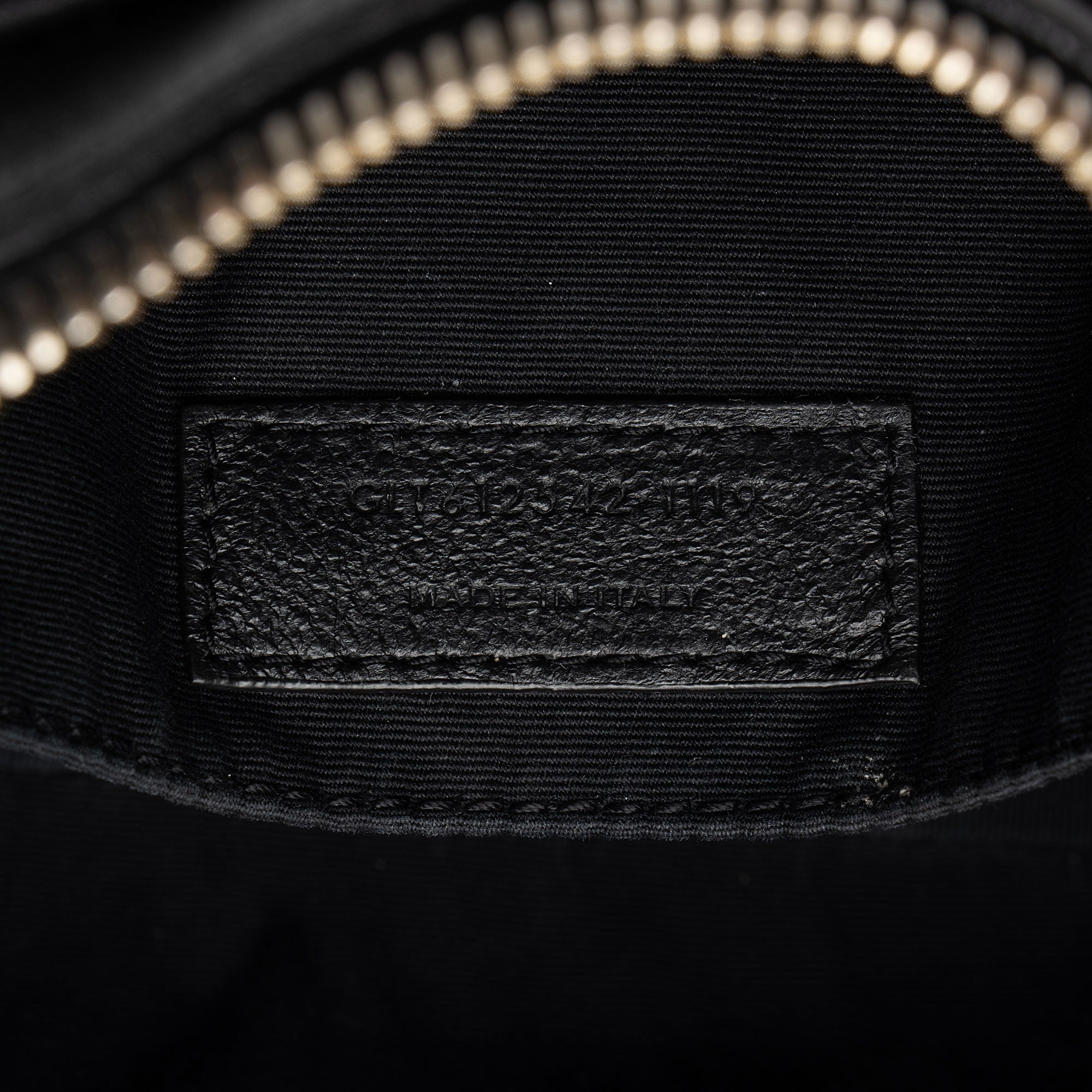 Saint Laurent Leather Monogram Lou Camera Bag