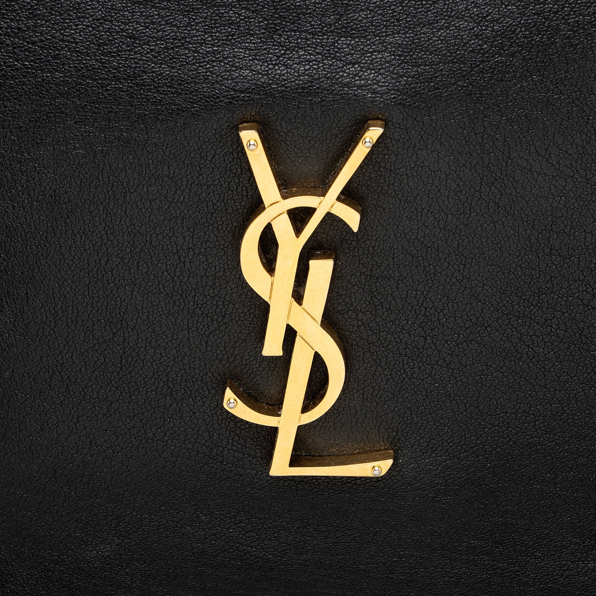 Saint Laurent Leather Monogram Lou Camera Bag