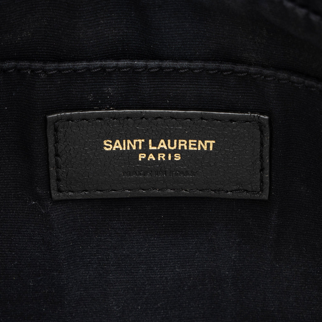 Saint Laurent Leather Monogram Lou Camera Bag
