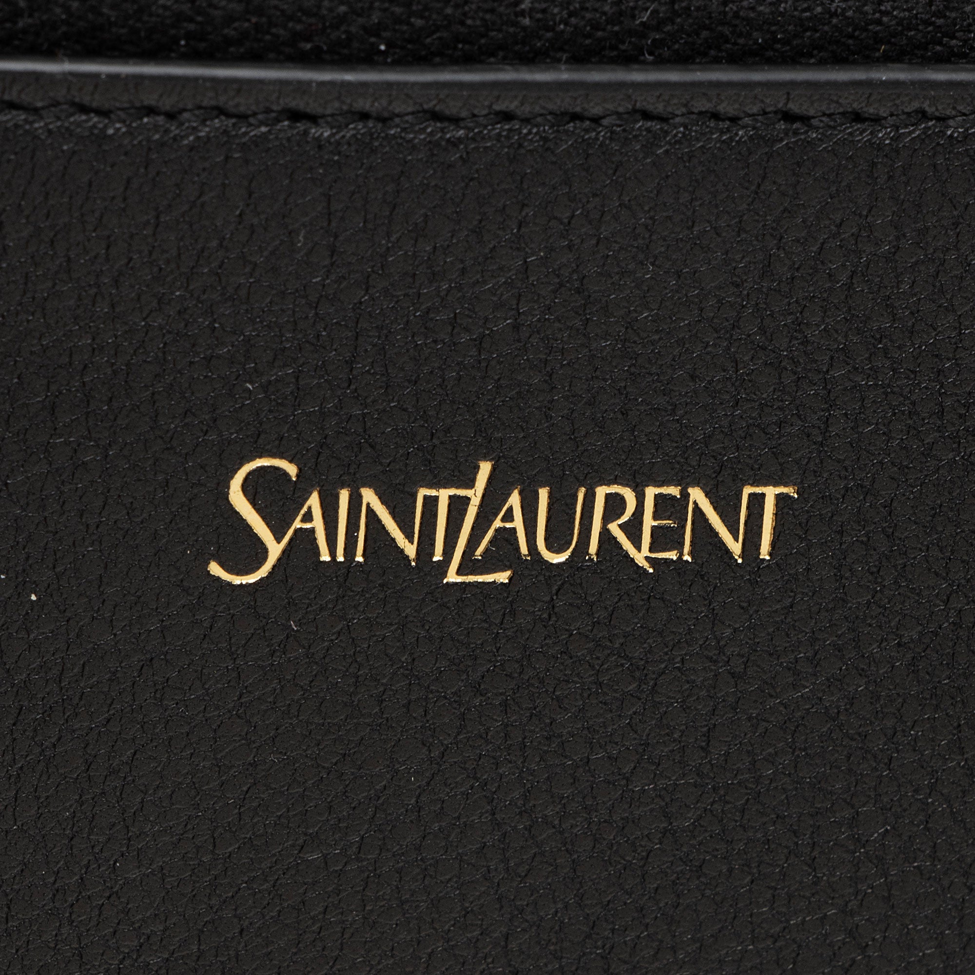 Saint Laurent Leather Small Y Bucket Bag