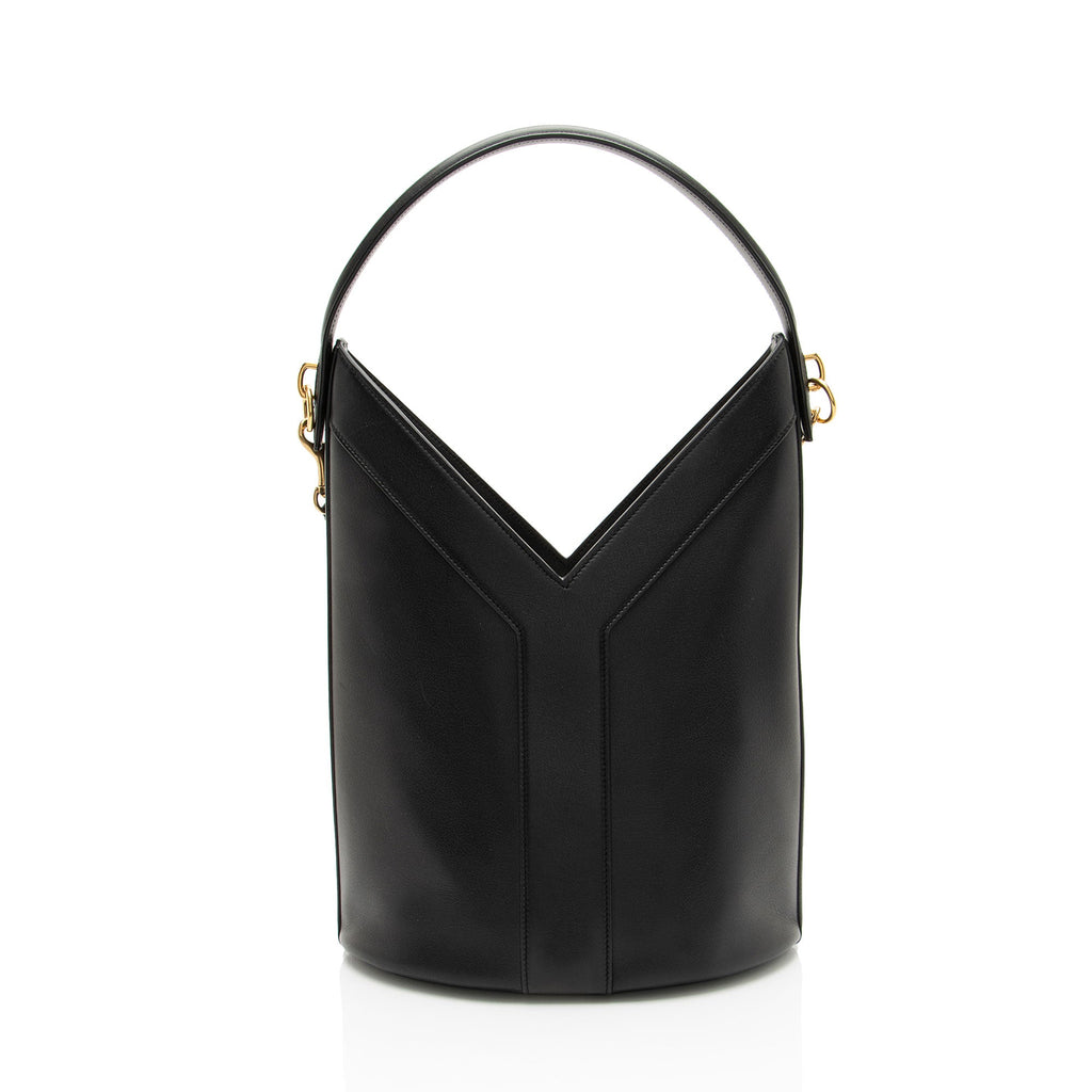 Saint Laurent Leather Y Bucket Bag