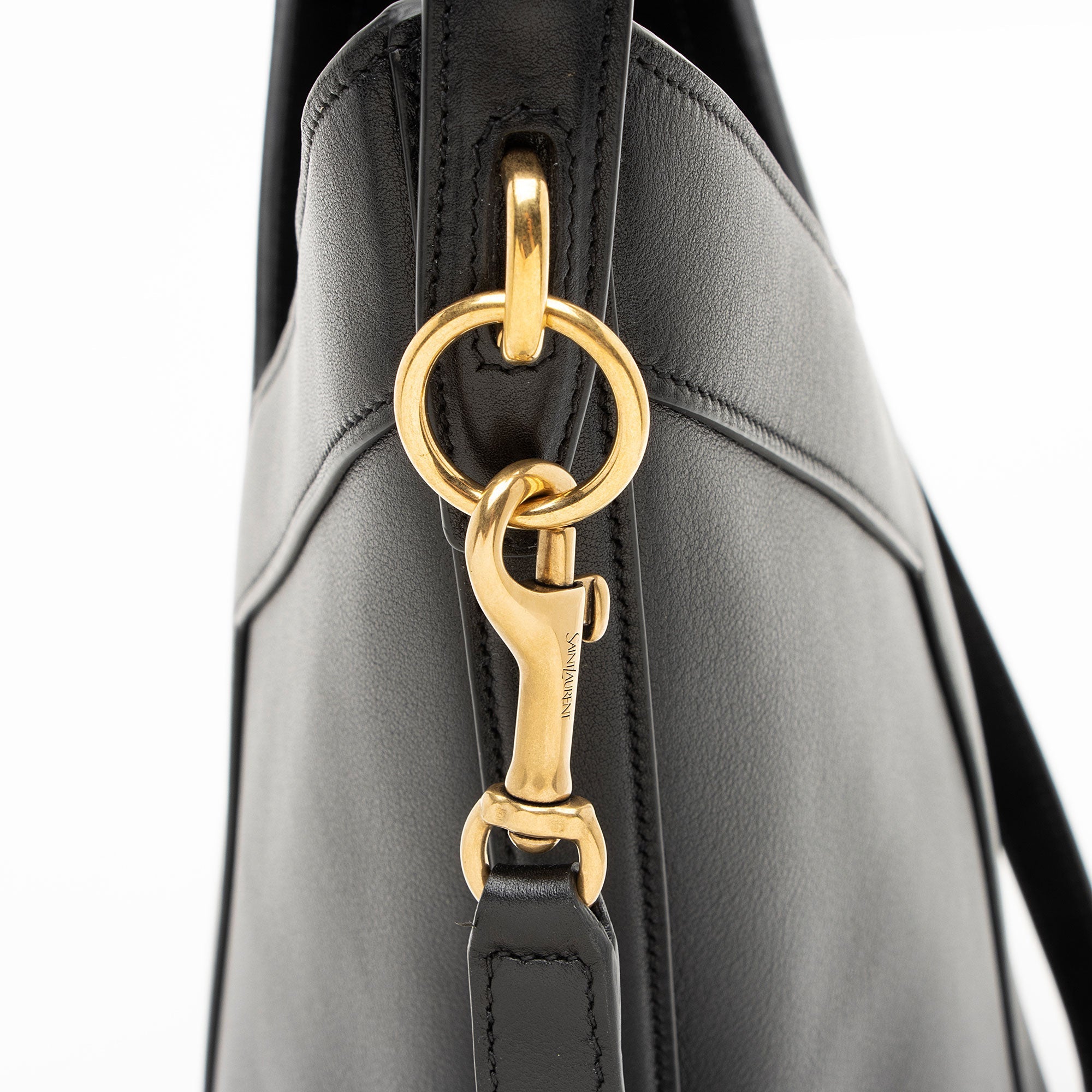 Saint Laurent Leather Y Bucket Bag