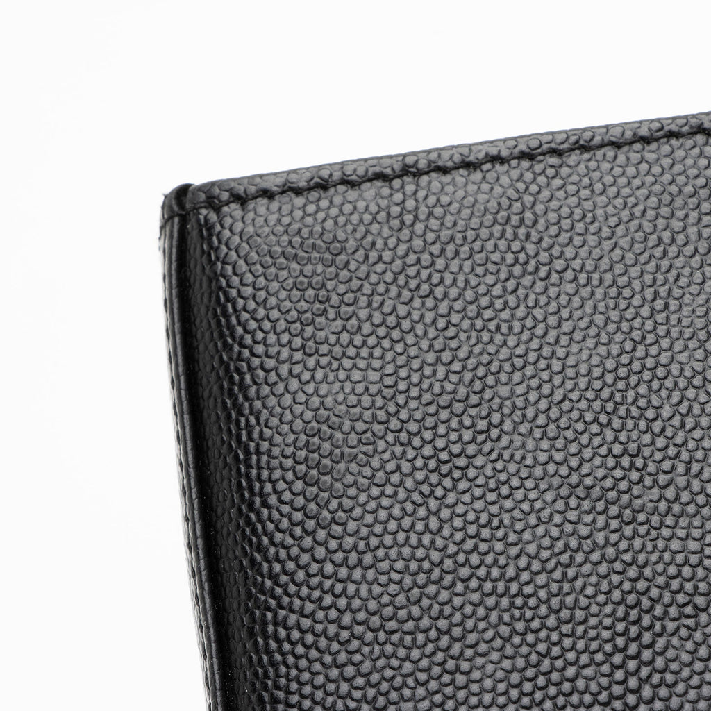 Saint Laurent Grain de Poudre Zip Around Wallet