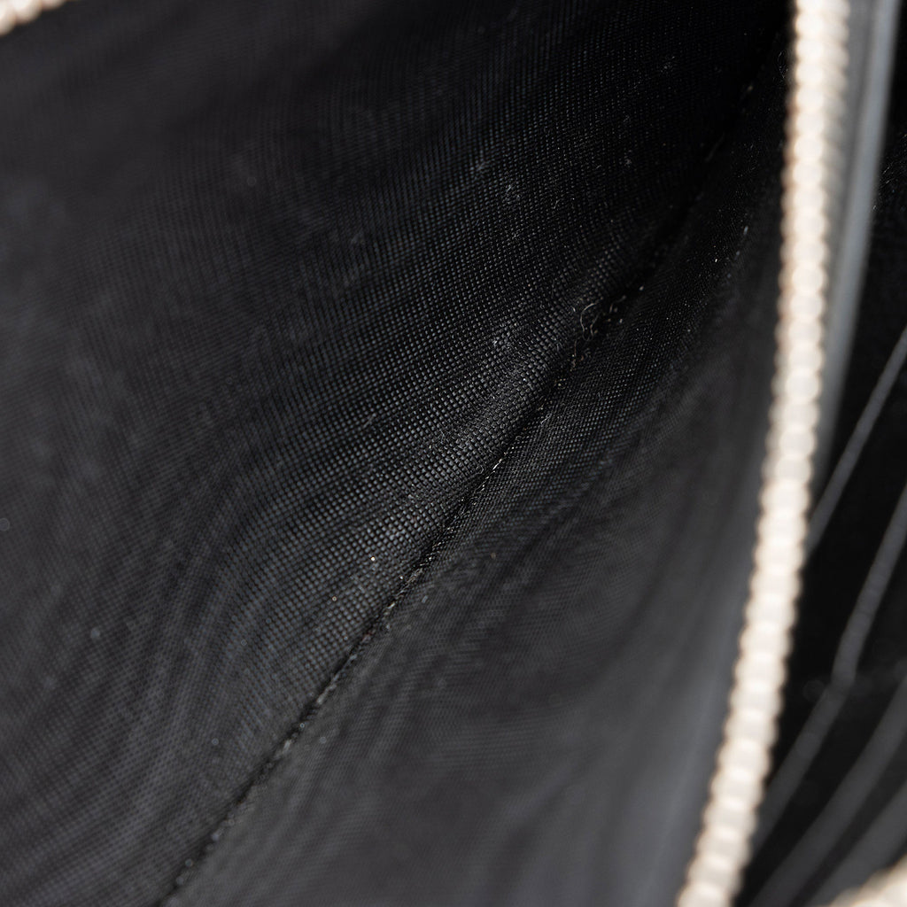 Saint Laurent Grain de Poudre Zip Around Wallet