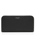 Saint Laurent Grain de Poudre Zip Around Wallet