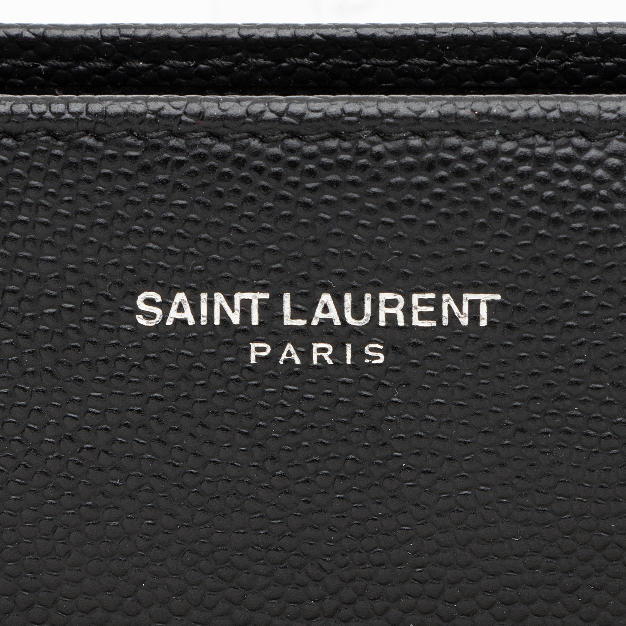 Saint Laurent Grain de Poudre Zip Around Wallet