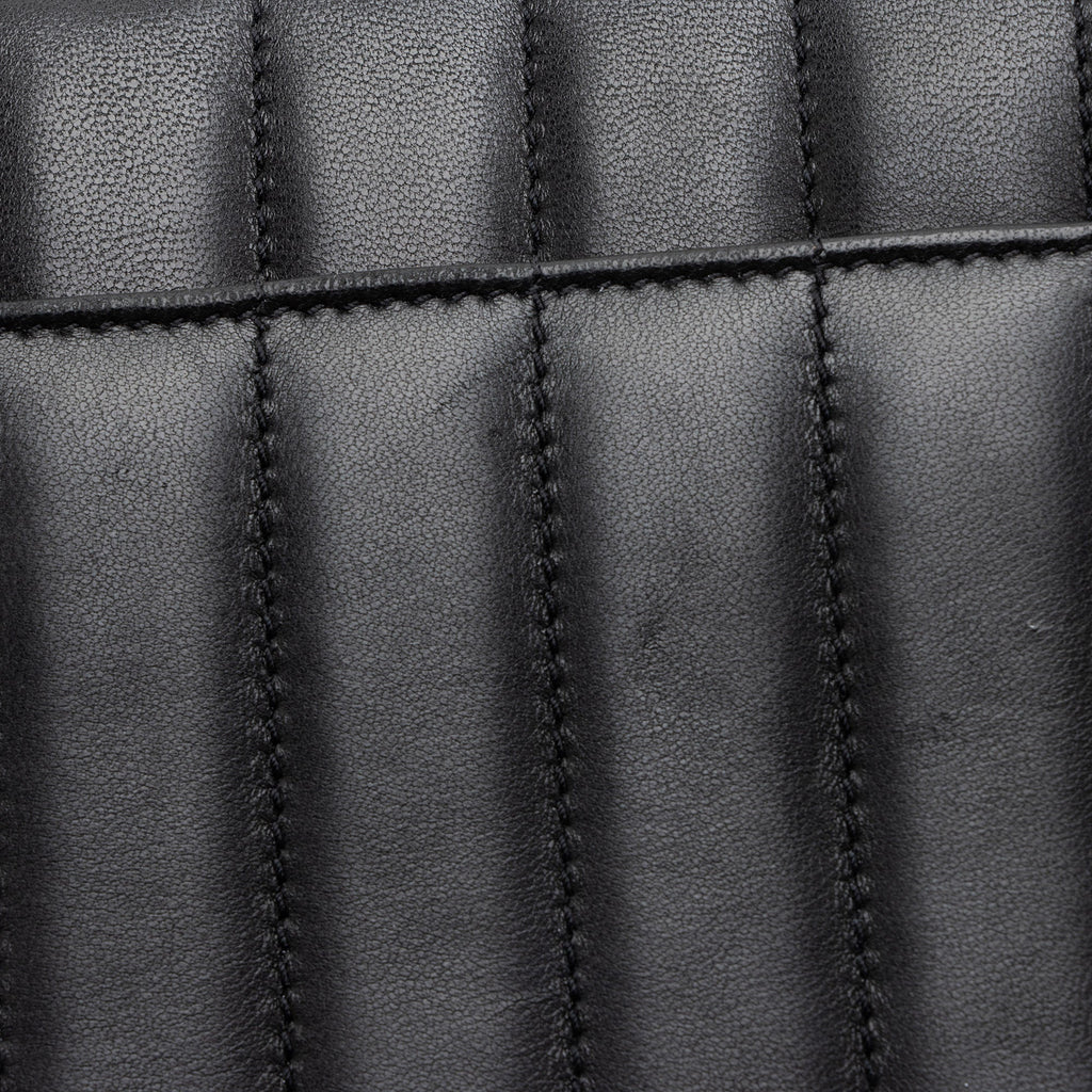 Saint Laurent Matalasse Calfskin Monogram Vicky Medium Shoulder Bag