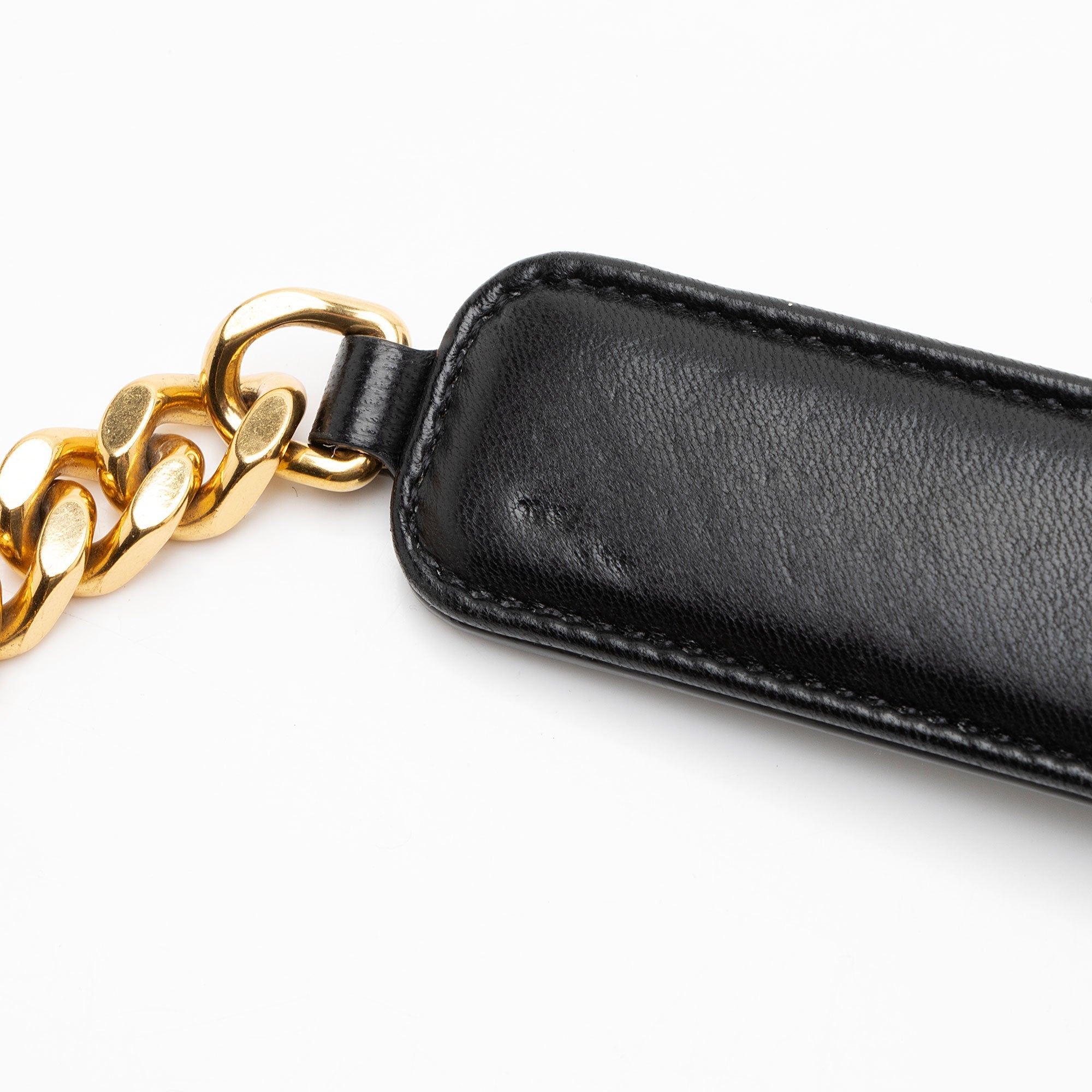 Saint Laurent Matalasse Calfskin Monogram Vicky Medium Shoulder Bag