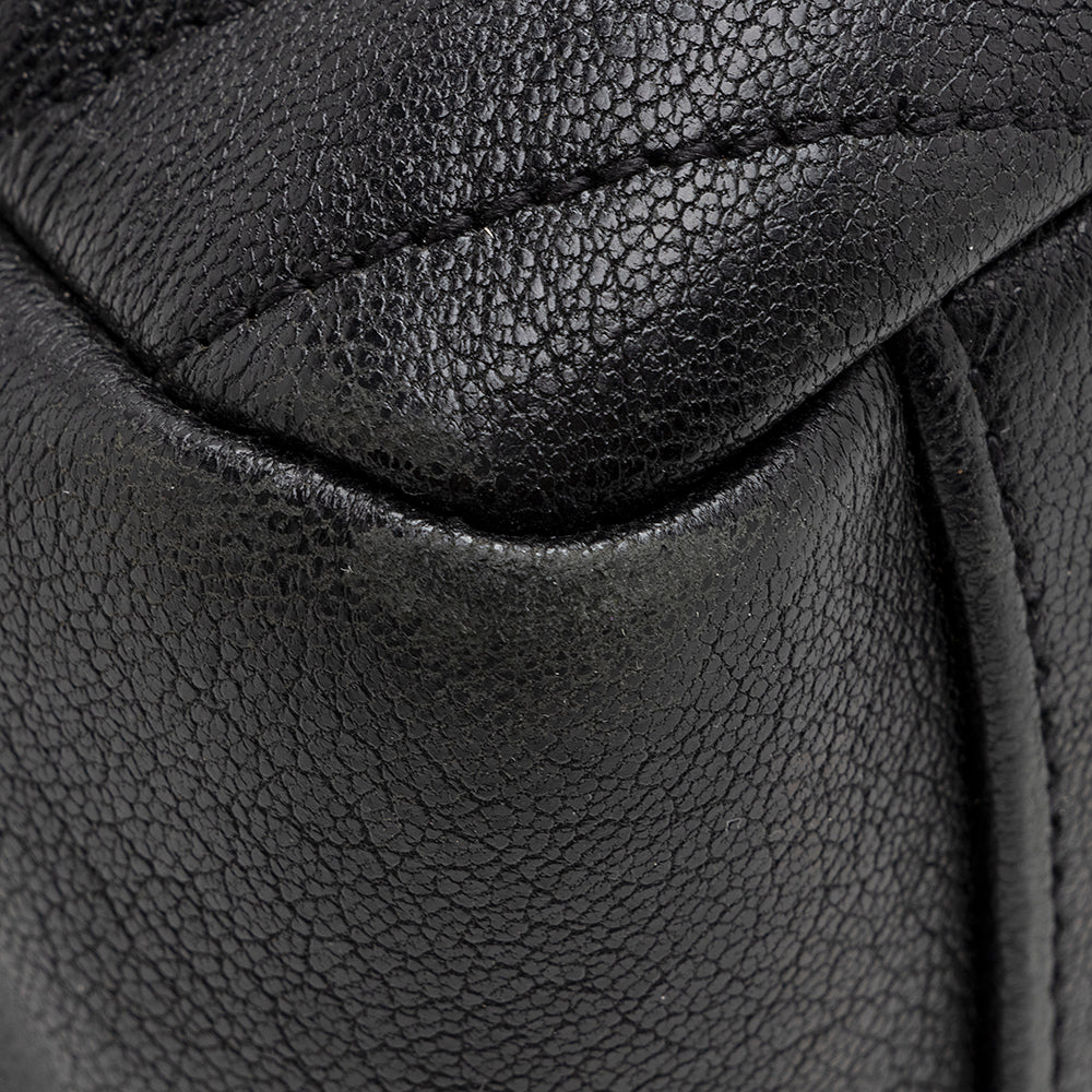 Saint Laurent Matelasse Calfskin Classic Monogram College Large Shoulder Bag (SHF-20904)
