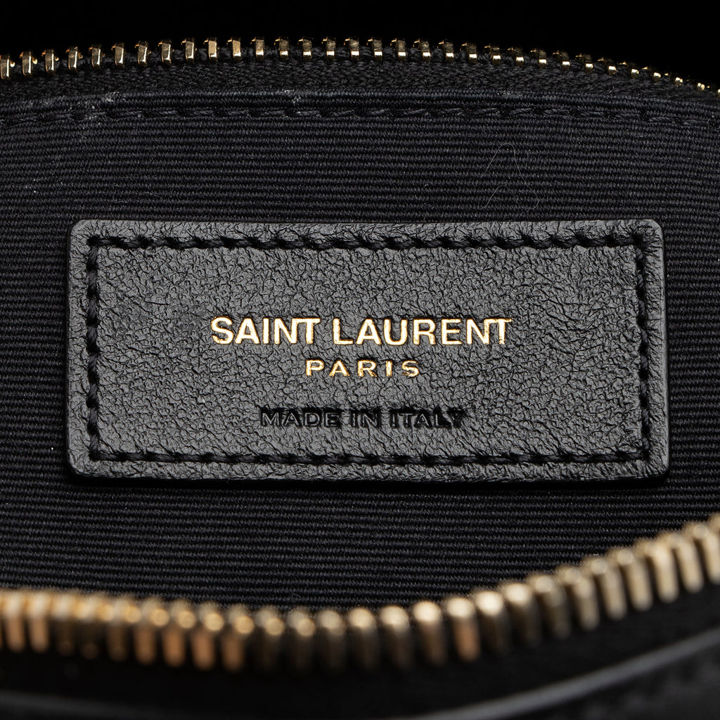 Saint Laurent Matelasse Calfskin Joan Large Camera Bag (SHF-23276)