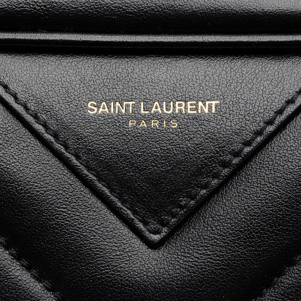 Saint Laurent Matelasse Calfskin Joan Large Camera Bag (SHF-23276)