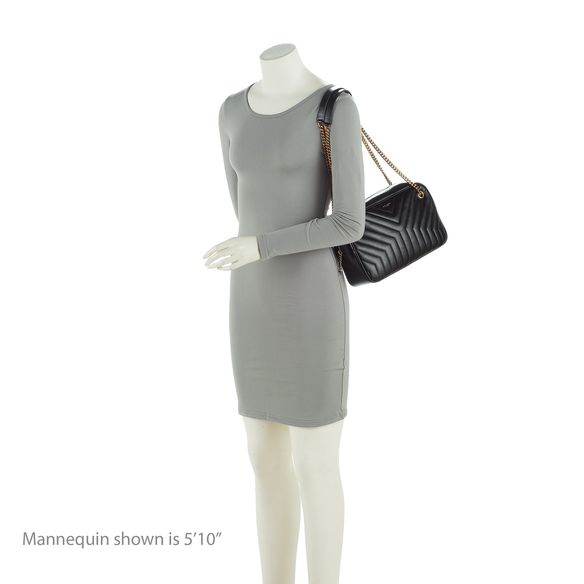 Saint Laurent Matelasse Calfskin Joan Large Camera Bag (SHF-23276)