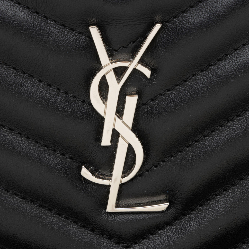 Saint Laurent Matelasse Calfskin Jolie Pouch (SHF-L9nPVy)