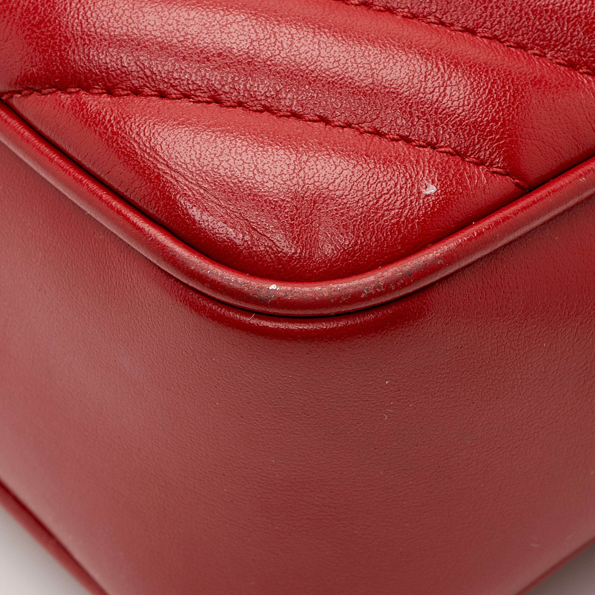 Saint Laurent Matelasse Calfskin Monogram Lou Camera Bag (SHF-22724)