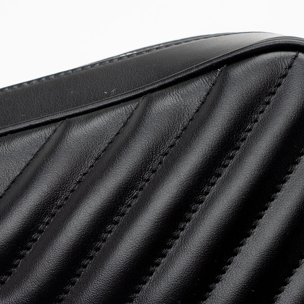 Saint Laurent Matelasse Calfskin Lou Camera Bag (SHF-22762)